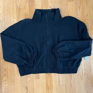 Old Navy Women's Black Bomber Jacket